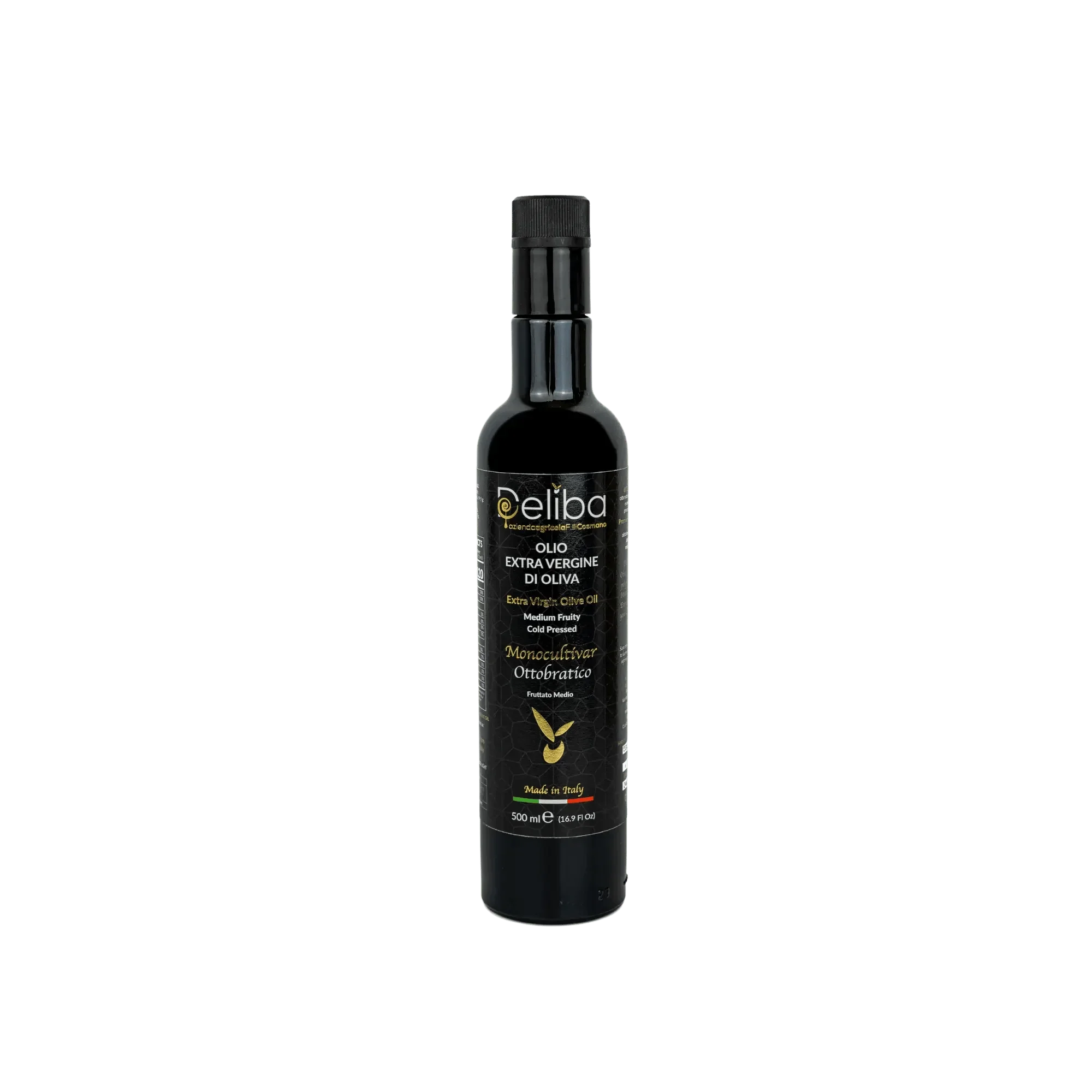Deliba Olive Oil Classic Offer - Polyphenol Rich - 6 Bottles (500ML) - Deliba
