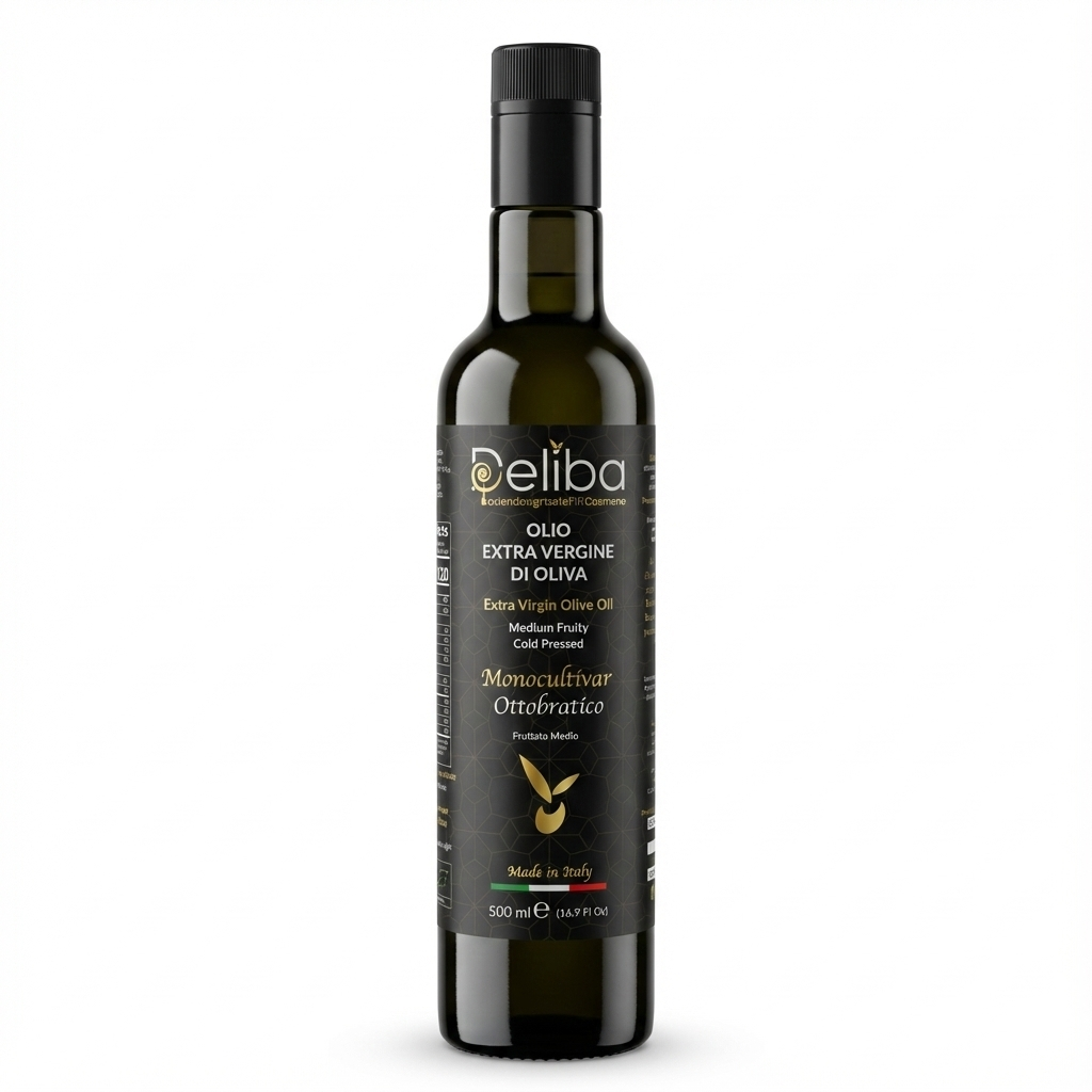 Premium High Polyphenol Ottobratico Olive Oil - 500ml - Deliba
