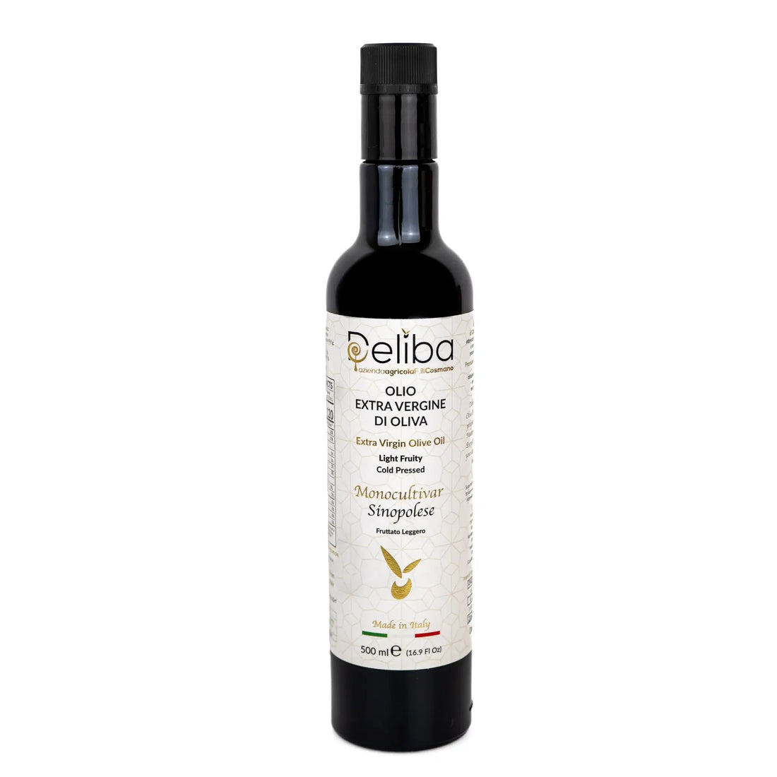 Freshly Pressed Extra Virgin Olive Oil - Deliba Single Origin - 500ml