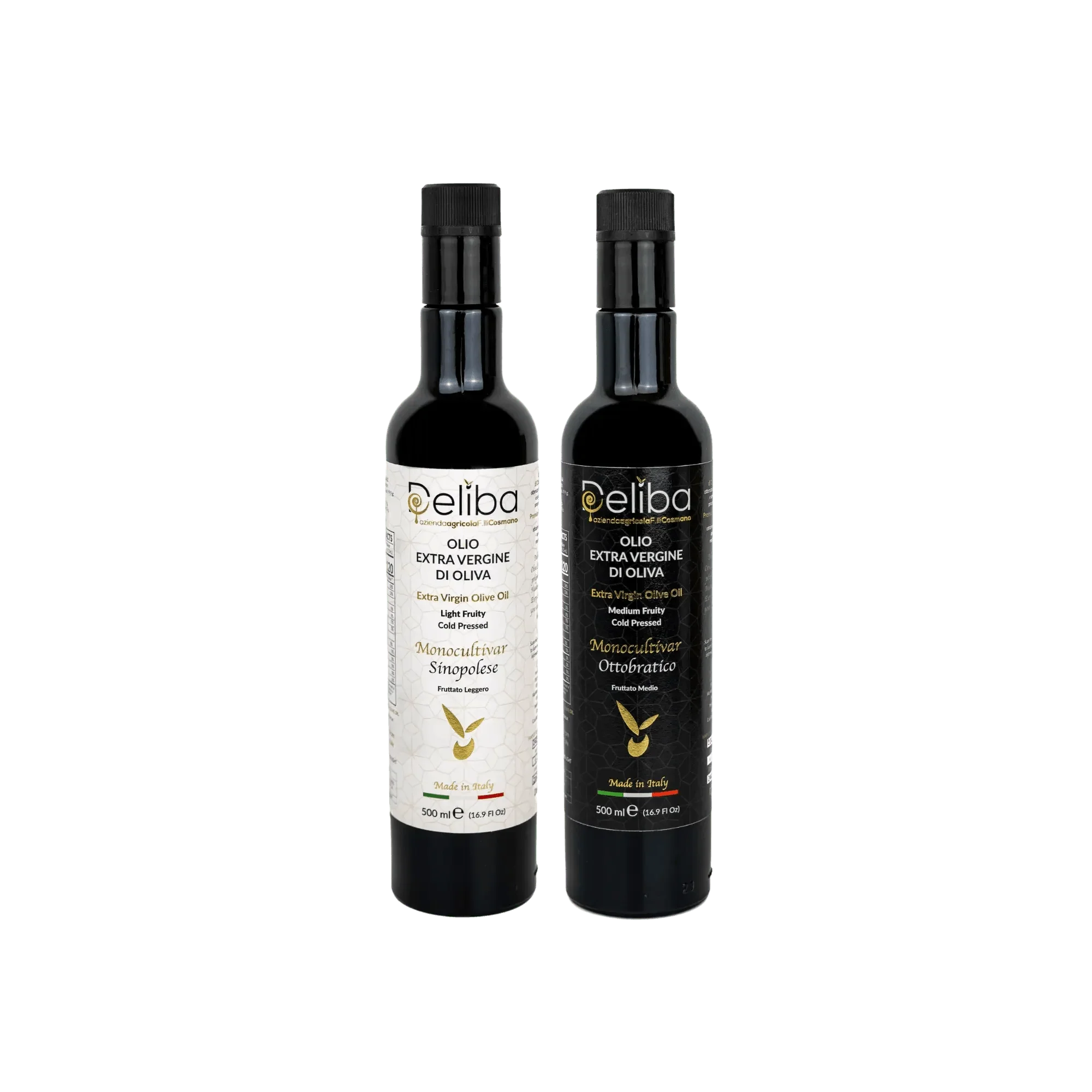The Duo: Ottobratico & Sinopolese EVOOs - Deliba