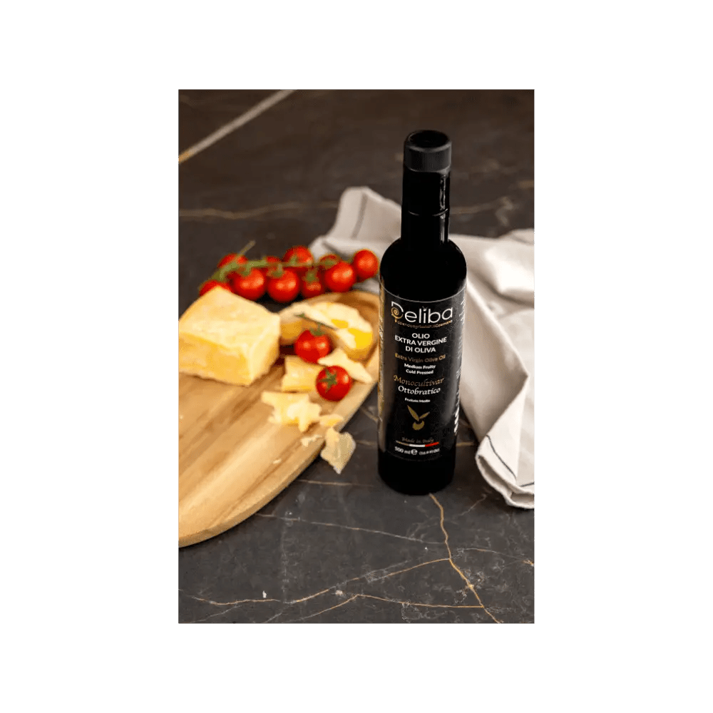 Deliba Olive Oil Classic Offer - Polyphenol Rich - 6 Bottles (500ML) - Deliba