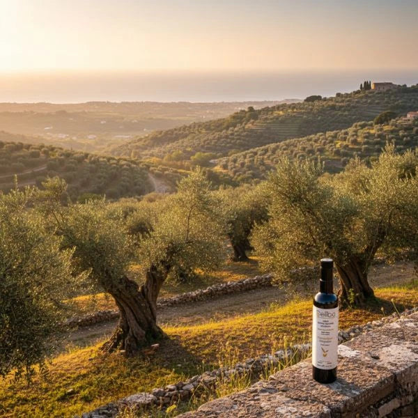 Olive grove in Calabria, Italy — origin of Deliba EVOO