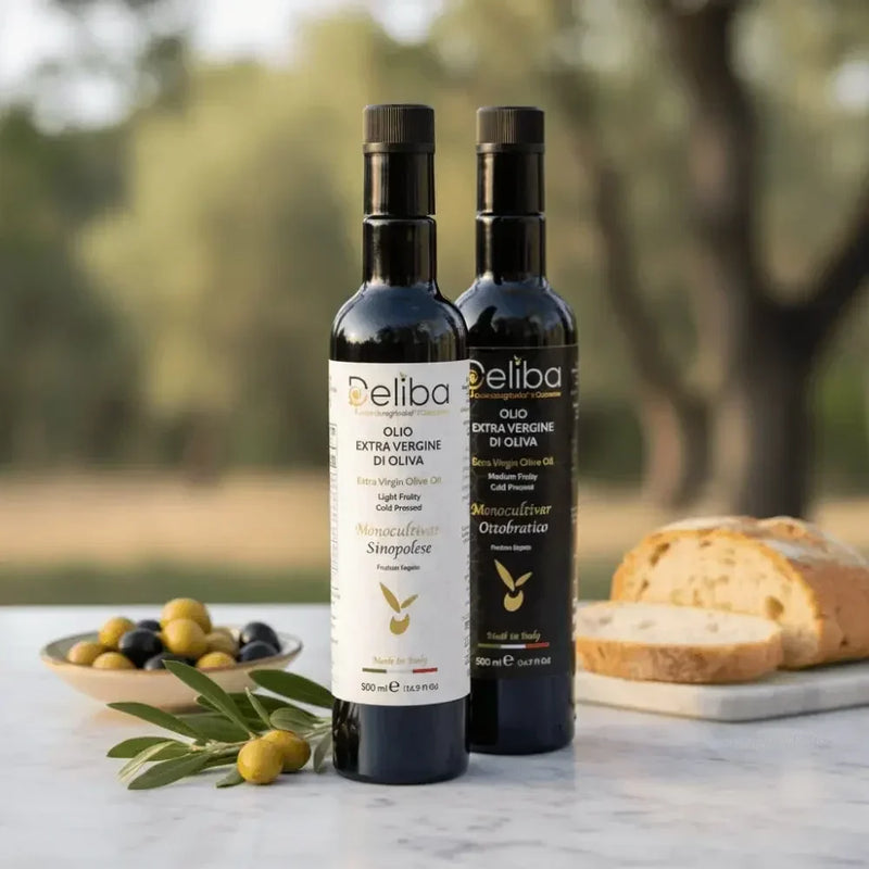 Deliba Duo with Ottobratico and Sinopolese extra virgin olive oil