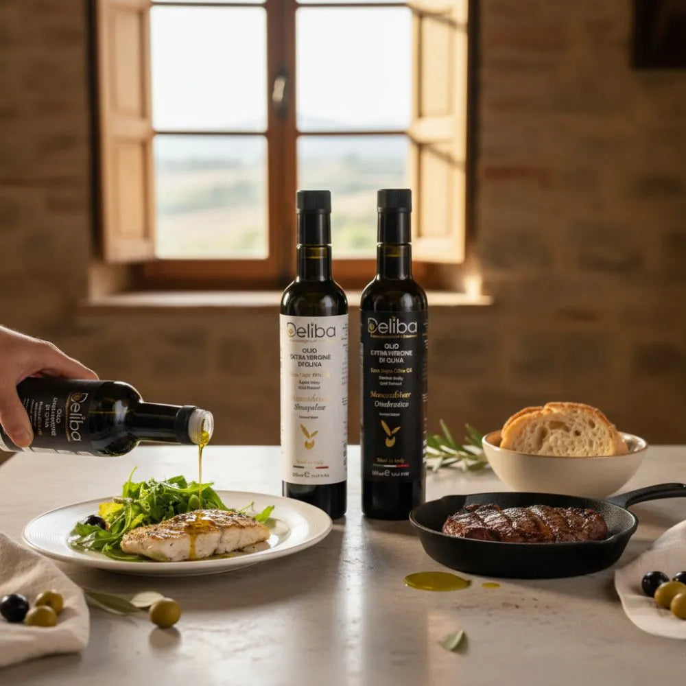 Deliba’s &quot;Extra Virgin Duo&quot; – High Polyphenol Premium Italian EVOOs